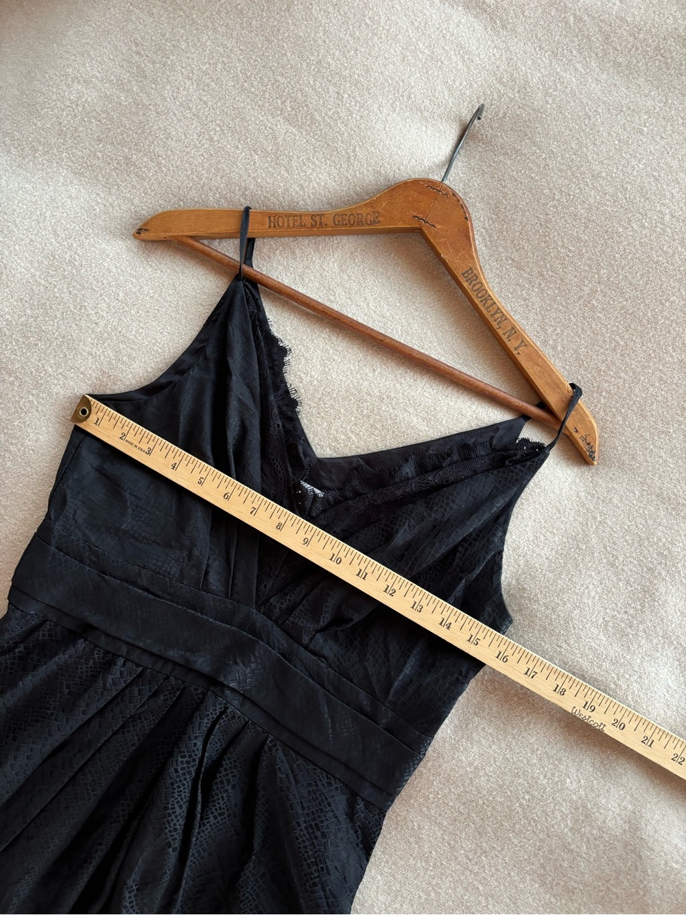 Vintage Silk Cocktail Dress - Picture 7 of 9